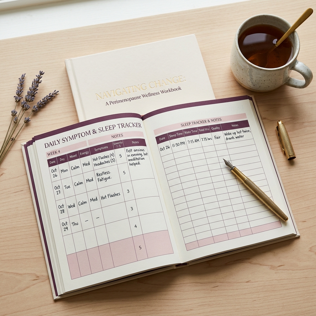 Daily Symptom & Sleep Tracker Sheet